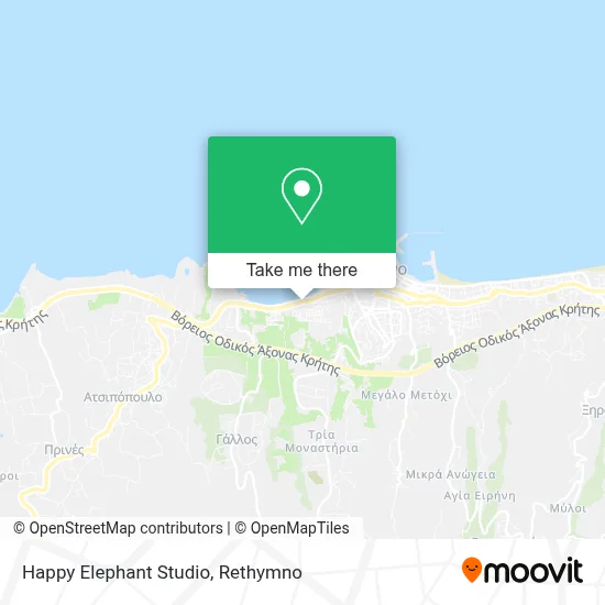 Happy Elephant Studio map