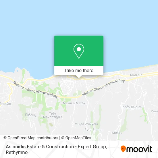 Aslanidis Estate & Construction - Expert Group map
