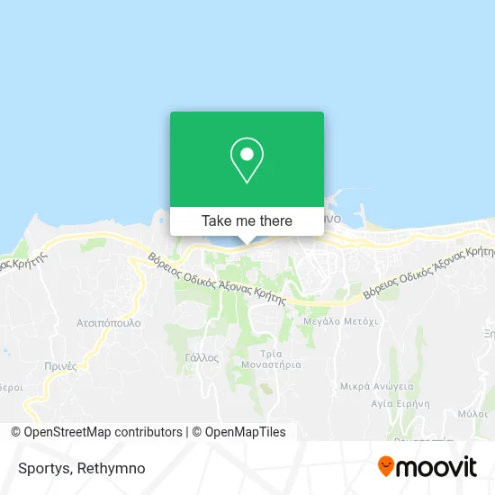 Sportys map