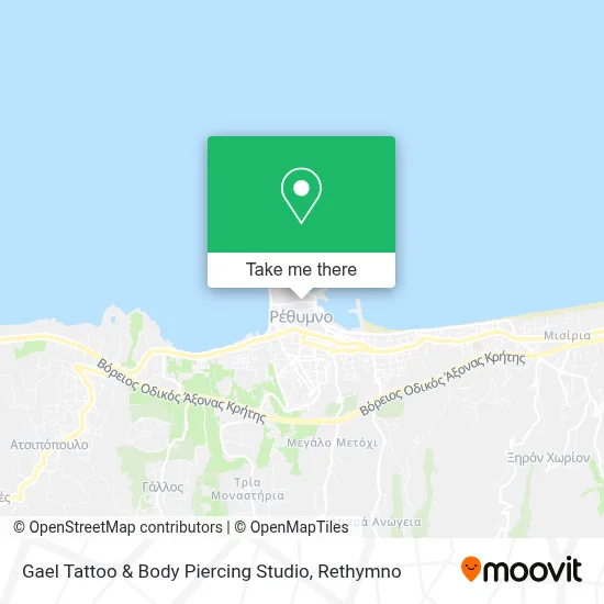 Gael Tattoo & Body Piercing Studio map