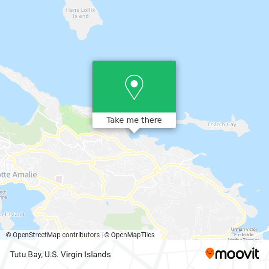 Tutu Bay map
