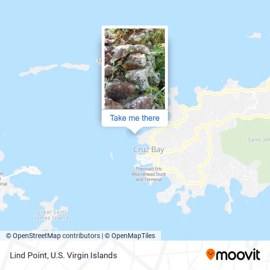 Lind Point map