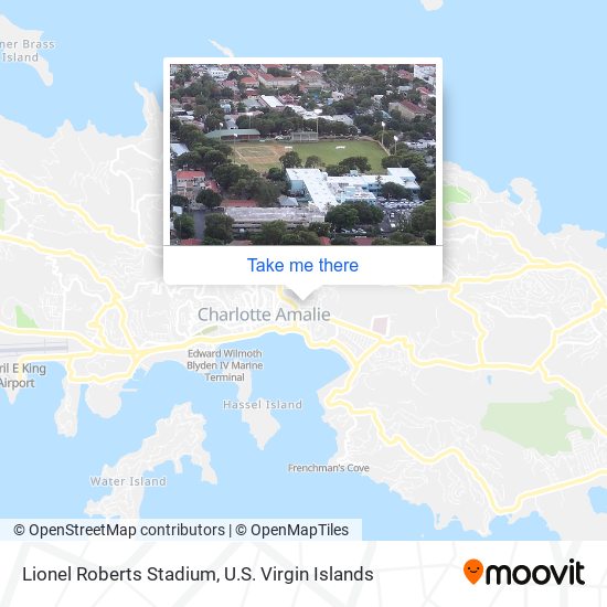 Lionel Roberts Stadium map