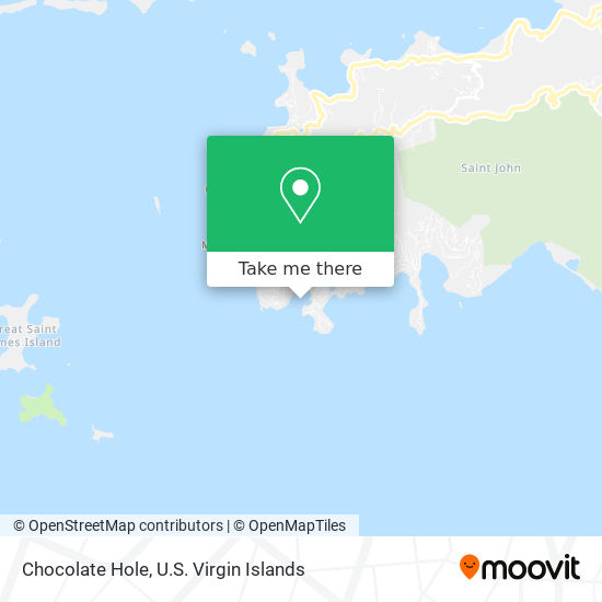 Chocolate Hole map
