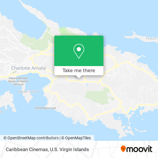 Caribbean Cinemas map