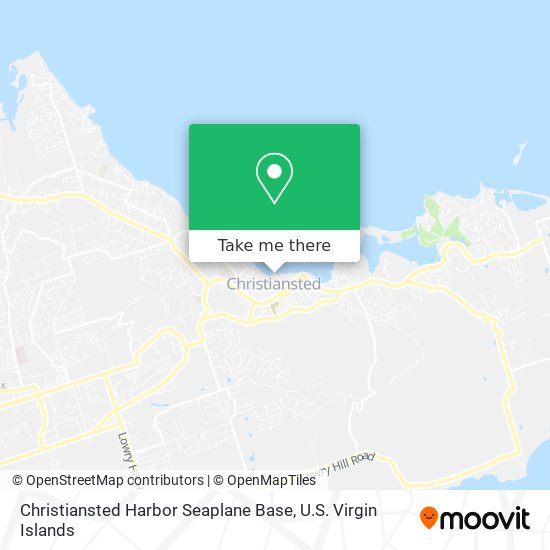 Christiansted Harbor Seaplane Base map