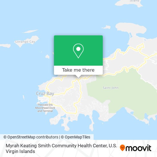 Myrah Keating Smith Community Health Center map