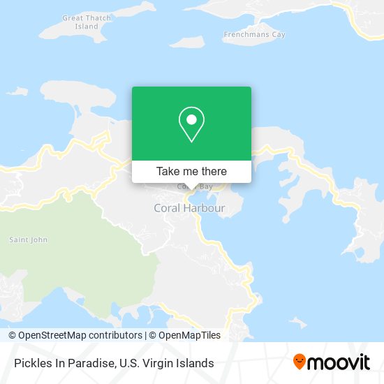 Pickles In Paradise map