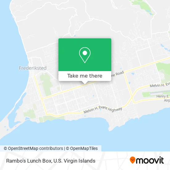 Rambo's Lunch Box map