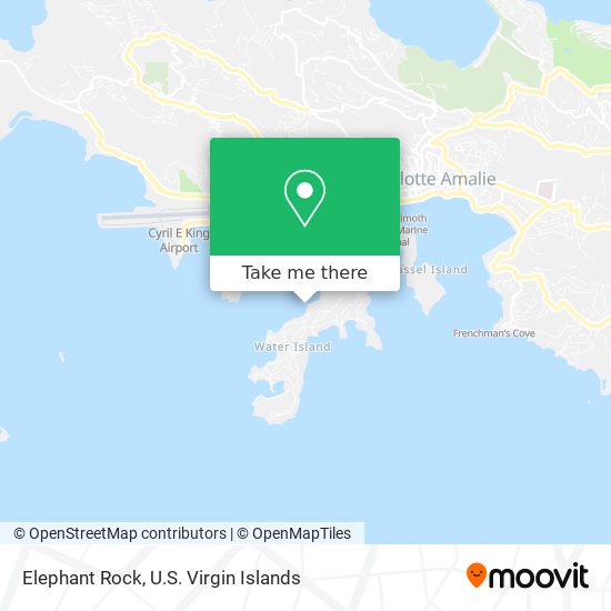 Elephant Rock map