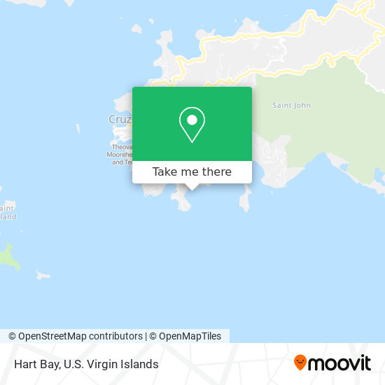 Hart Bay map