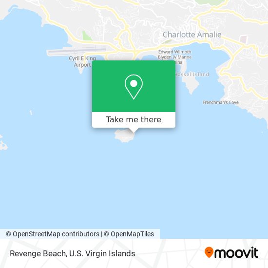 Revenge Beach map