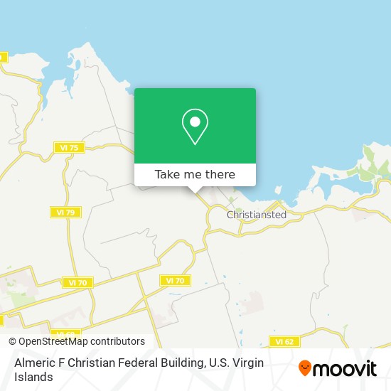 Almeric F Christian Federal Building map
