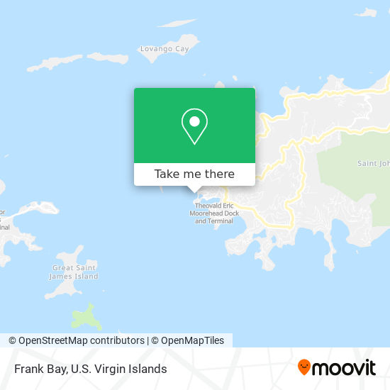 Frank Bay map