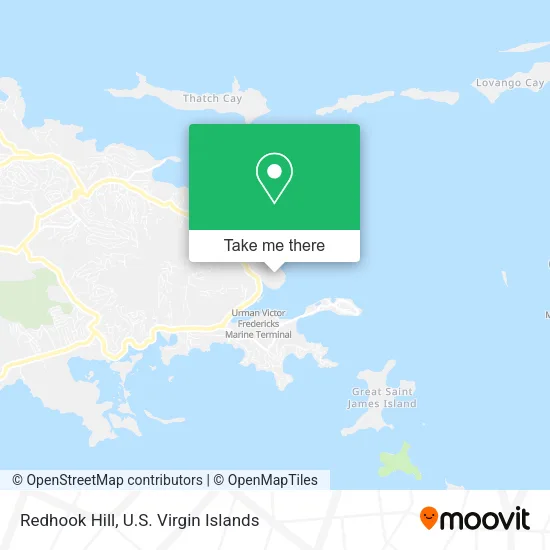 Redhook Hill map