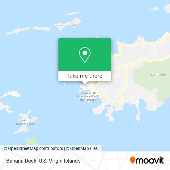 Banana Deck map