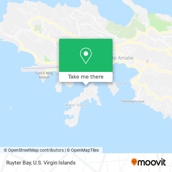 Ruyter Bay map