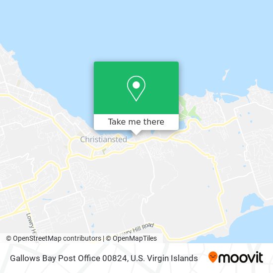 Gallows Bay Post Office 00824 map