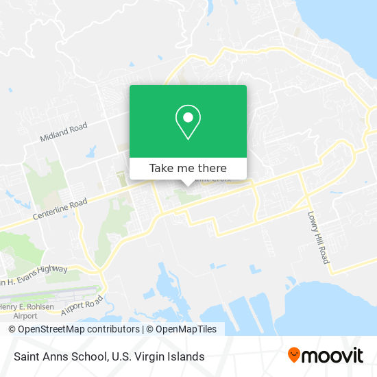 Saint Anns School map