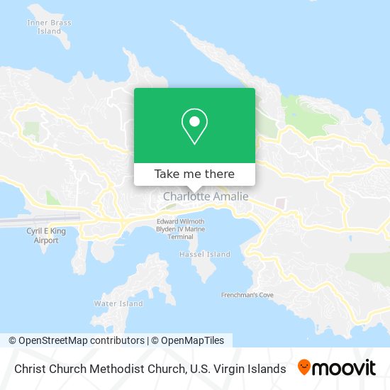 Christ Church Methodist Church map