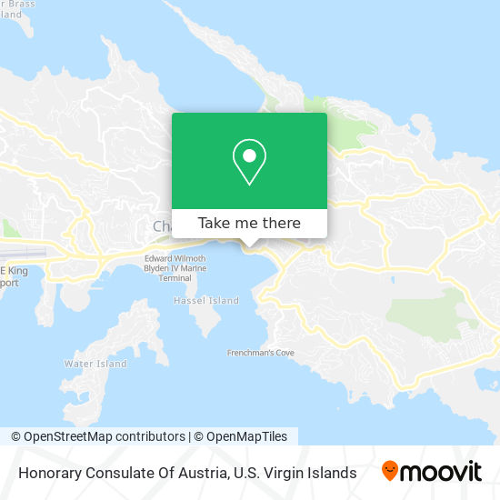 Honorary Consulate Of Austria map