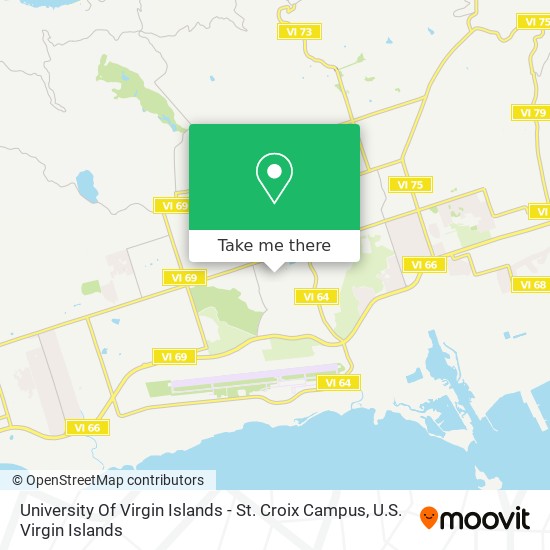 University Of Virgin Islands - St. Croix Campus map