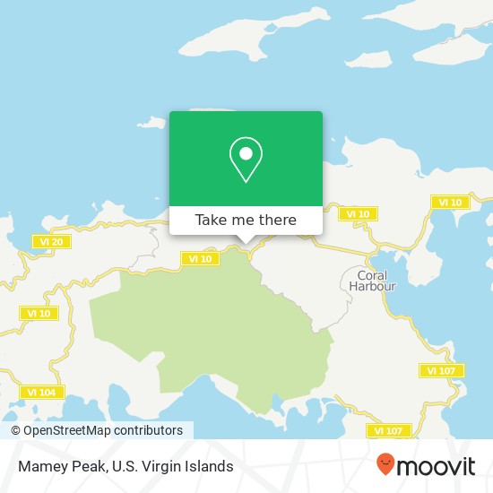Mamey Peak map