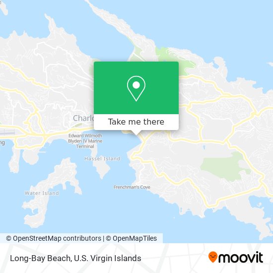 Long-Bay Beach map