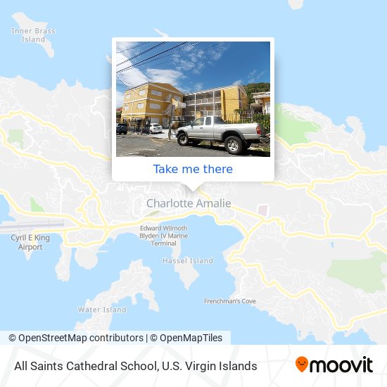 All Saints Cathedral School map