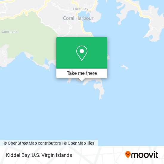 Kiddel Bay map