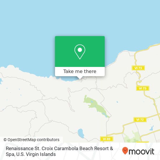 Renaissance St. Croix Carambola Beach Resort & Spa map