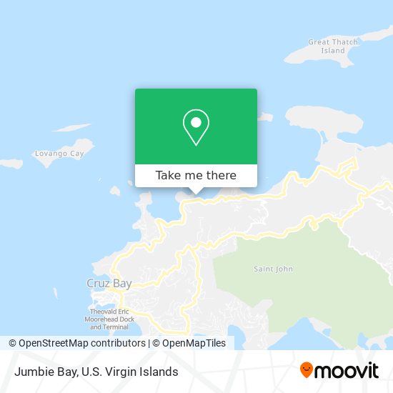Mapa Jumbie Bay