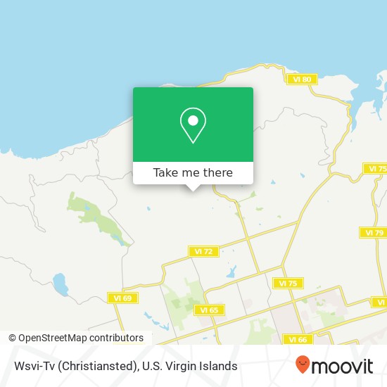 Wsvi-Tv (Christiansted) map