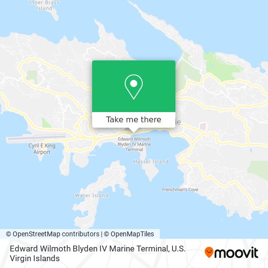 Edward Wilmoth Blyden IV Marine Terminal map