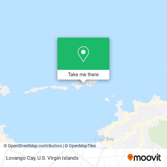 Mapa Lovango Cay