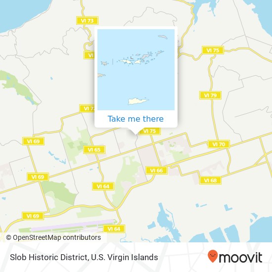 Slob Historic District map