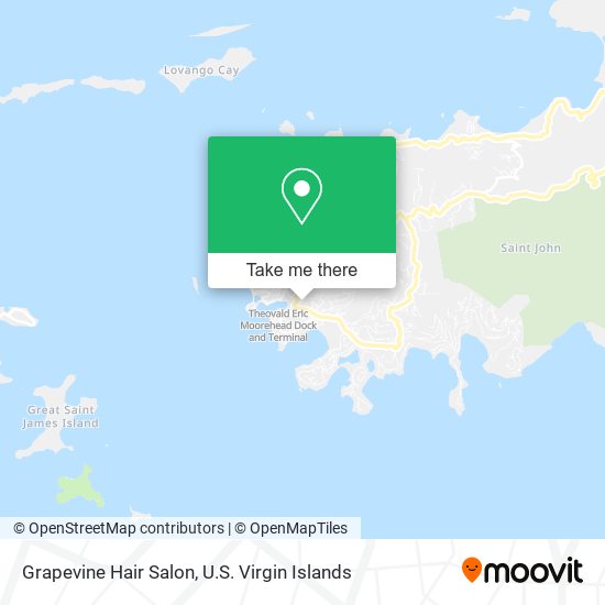 Grapevine Hair Salon map