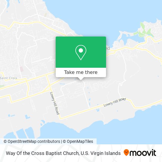 Way Of the Cross Baptist Church map