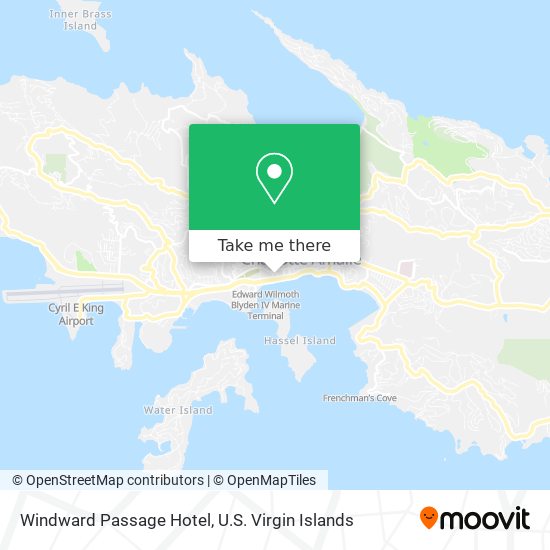 Windward Passage Hotel map