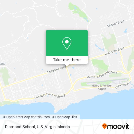 Diamond School map