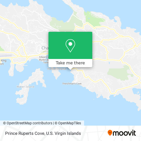 Prince Ruperts Cove map
