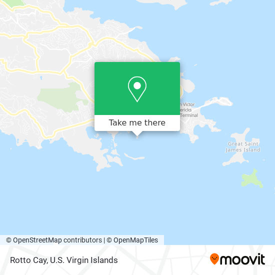 Rotto Cay map