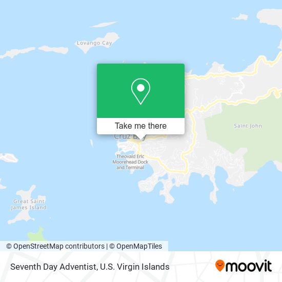 Seventh Day Adventist map