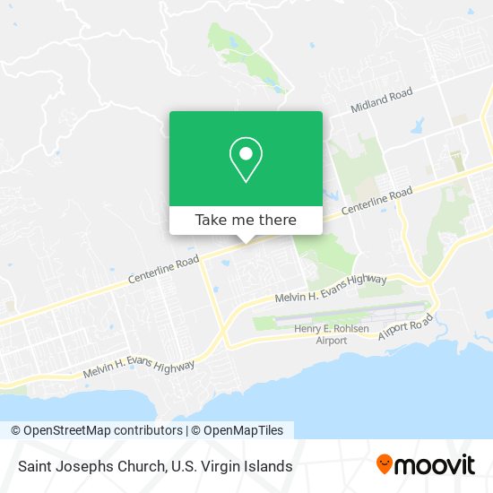 Saint Josephs Church map