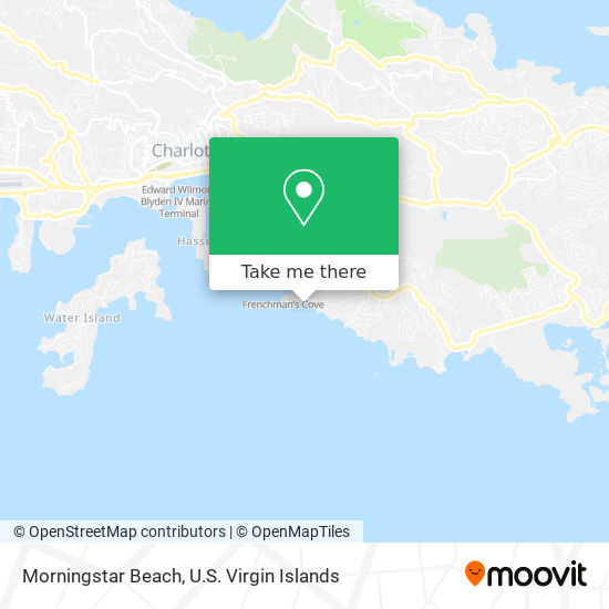 Morningstar Beach map