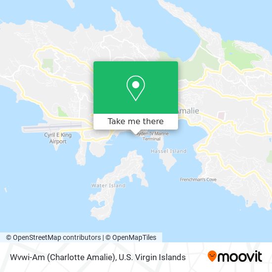 Wvwi-Am (Charlotte Amalie) map