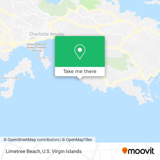 Limetree Beach map
