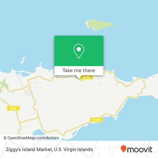 Ziggy's Island Market map