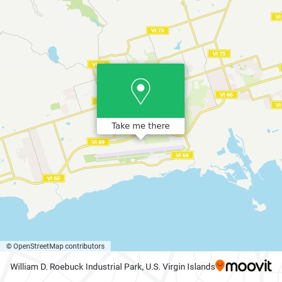 William D. Roebuck Industrial Park map
