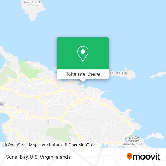 Sunsi Bay map